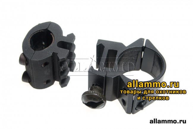 Крепление для фонаря на нарезное оружие (комплект)
