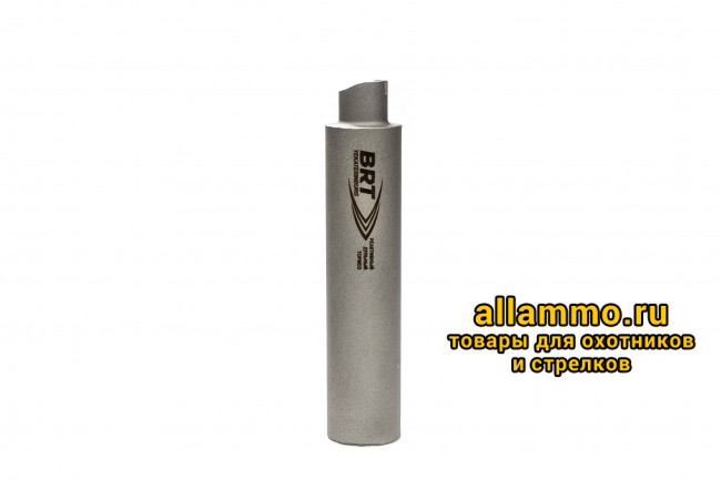Реактивный ДТКП закрытого типа BRT Барс газоразгруженный для АК-12/Сайга TR-3, кал. 5,45/223 (190мм, резьба байонет, п/п 7,5мм, ⌀ 45мм)