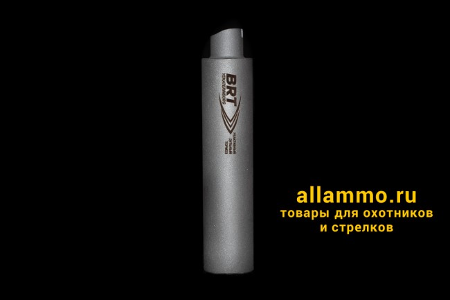 Реактивный ДТКП закрытого типа BRT Барс газоразгруженный для АК-12/Сайга TR-3, кал. 5,45/223 (190мм, резьба байонет, п/п 7,5мм, ⌀ 45мм)