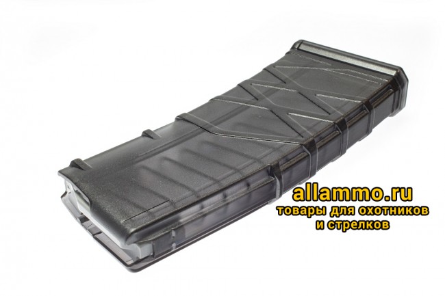 Магазин Utas Defense для AR-15 .223 на 30 патронов, прозрачный