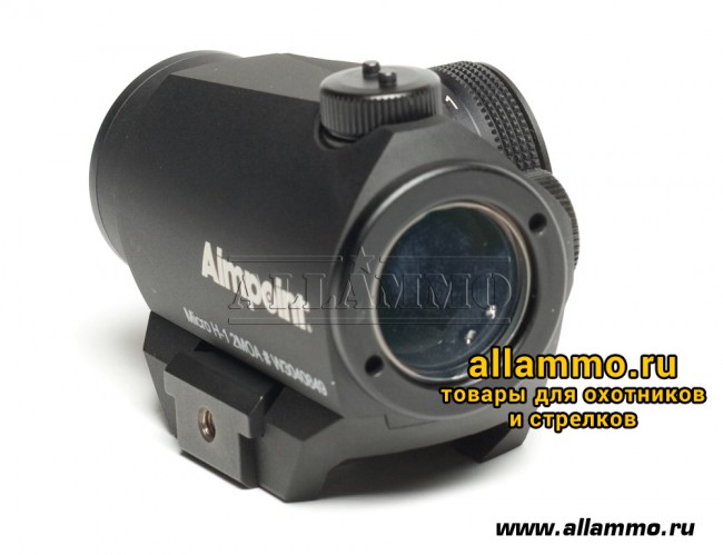 Коллиматорный прицел Aimpoint Micro H-1 (2MOA и 4MOA) на Weaver (200018 и 11910)