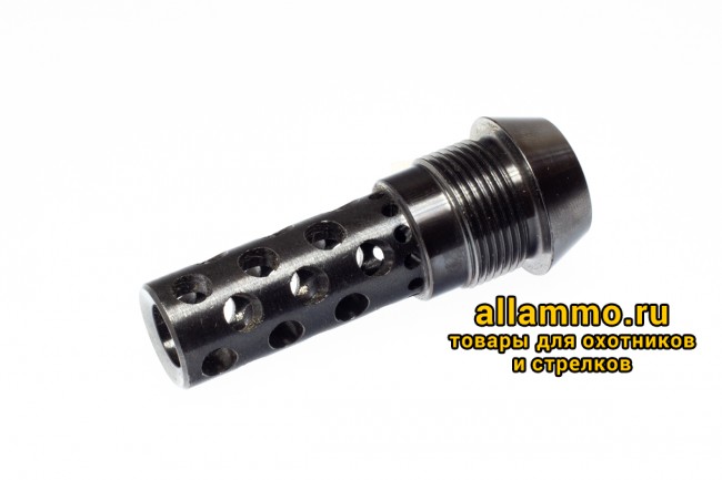 Реактивный ДТК BRT Dual Brake T24 для Franchi (62мм, внутренняя резьба M14x1R, наружная резьба 24х1,5R)