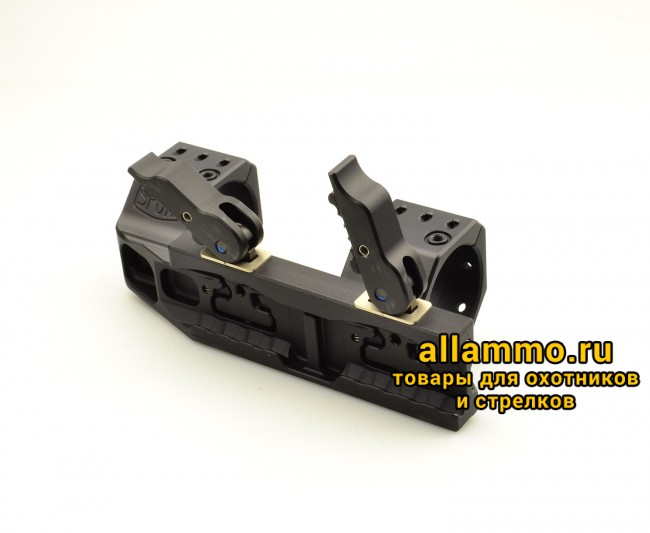 33645780cb5a5a21a36851eb01a3c85d.JPG Тактический быстросъемный кронштейн SPUHR D36мм для установки на Picatinny, H38мм, без наклона, с выносом (QDP-6016)