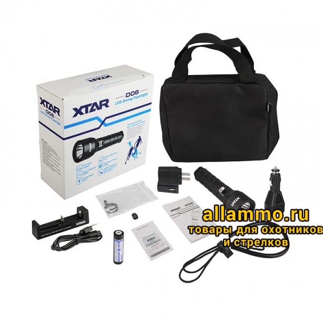 xtar-d06-lanterna-led-subacvatica-set-complet.jpg Фонарь XTAR D06 L2