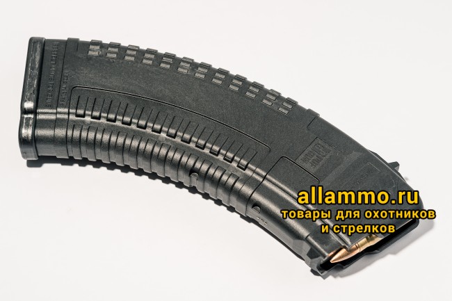 Магазин Pufgun на ВПО-136/АК/АКМ/Сайга (с сухарем) 7,62х39 30 патронов, Gen2