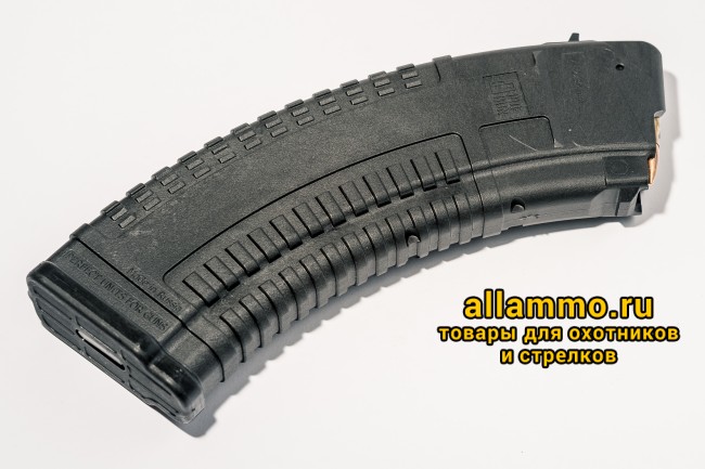 Магазин Pufgun на ВПО-136/АК/АКМ/Сайга (с сухарем) 7,62х39 30 патронов, Gen2