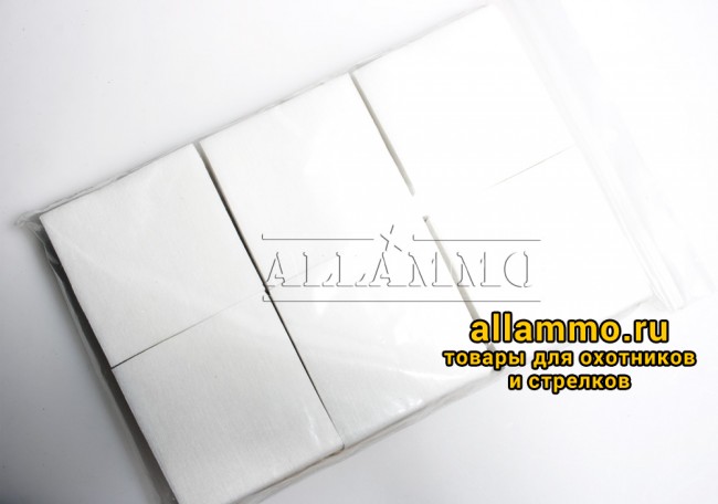 Hoppe's - комплект салфеток для чистки, калибры 16-12 - 300 шт.