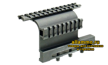 Картинка с сайта База weaver Leapers на боковом крепление для систем АК/Сайга фикс. (MNT-973)