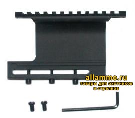6516a402cef540ee0772a3234ee877a6.JPG База weaver Leapers на боковом крепление для систем АК/Сайга фикс. (MNT-973)