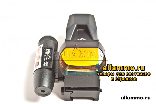 IMG_6926 Коллиматорный прицел Sightmark Laser Dual Shot (SM13002) с ЛЦУ