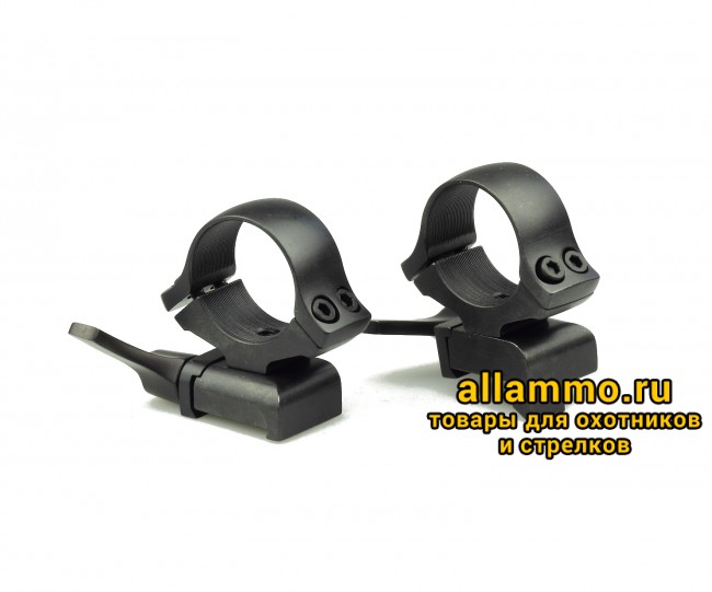 Быстросъемные кольца раздельные KOZAP CZ550 Alfa D26мм BH14.8 (No.61) низкие