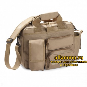 Allen сумка тактическая S&W, отделение для ноутбука, для пистолета, цвет песочный