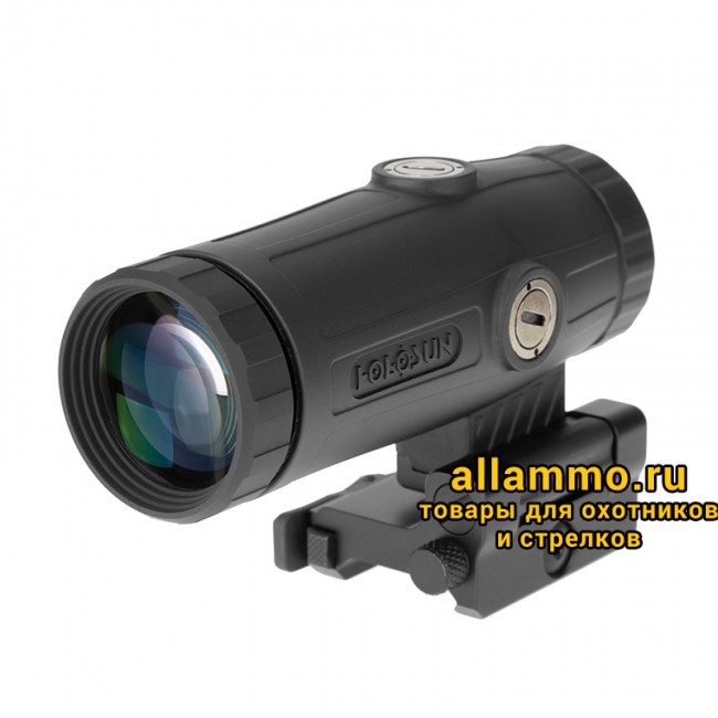 2795f3cd8c015e299b4329db12a27197.jpg Увеличитель HOLOSUN x3 HM3X на откидном кронштейне на Weaver