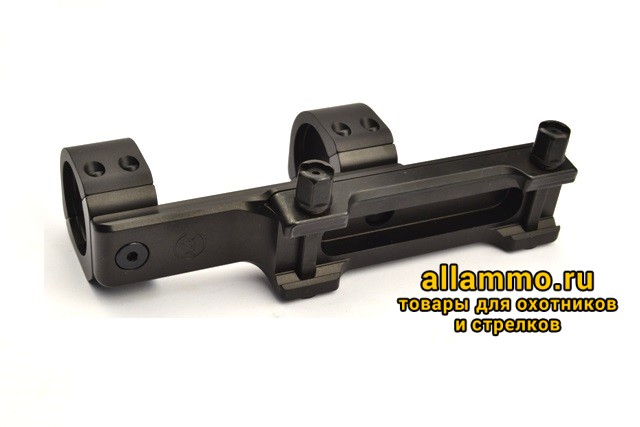 7ab6529f0588e4750ff34bf0fe7d07f9.JPG 58600-3002 Тактическое небыстросъемное основание MAK-Milmount кольца 30мм KR=50,8мм ВH=23мм