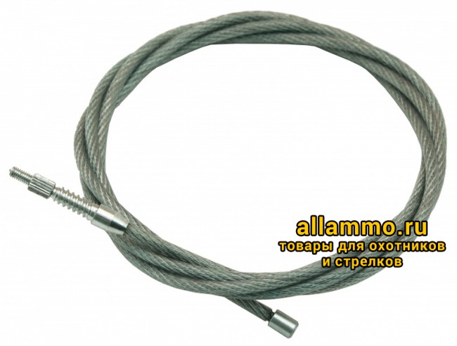 Шомпол гибкий ЧИСТОGUN универсальный кал. от .22 до 12, с иглой под патчи, 100см. (CHS-1S-100)