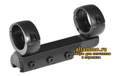 Кронштейн 18МН Кронштейн Кольца 25,4 мм 18МН на базу ласточкин хвост 8-12мм