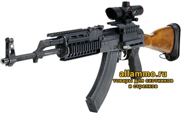 База weaver Leapers MNT-978 на боковом крепление для систем АК/Сайга с зажимом