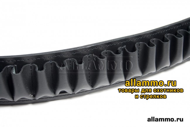 IMG_0021 (29001) Патронташ Corex открытый 24 патрона 12к кожа