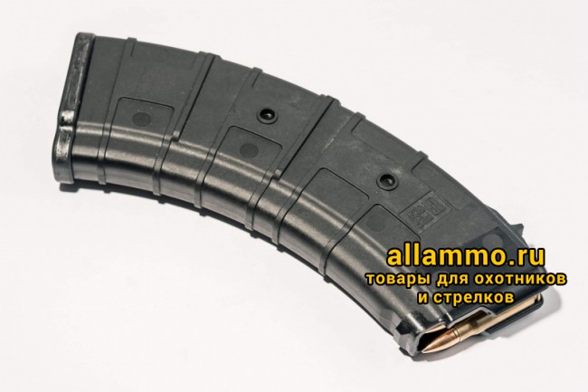 Магазин Pufgun на ВПО-136/АК/АКМ/Сайга (с сухарем) 7,62х39 30 патронов, (возм. укорочения)