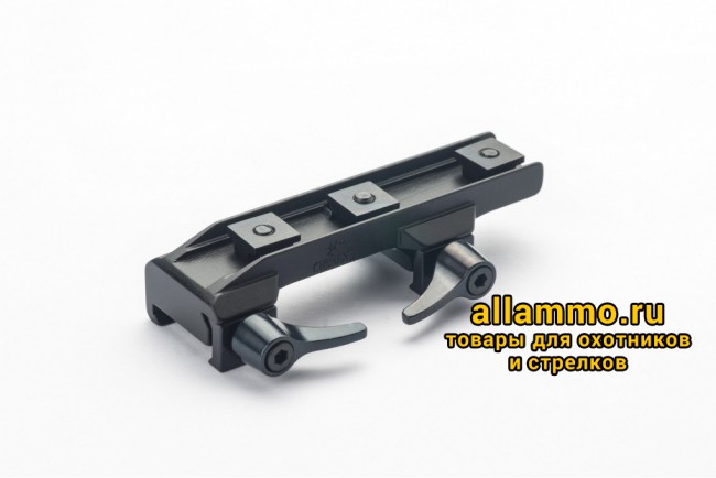 2db674353265b6fe4c5ebcb92203f816.jpg 057-SR-R Быстросъемное единое основание Rusan Weaver под шину Swarovski рычажное