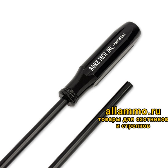 f3b615c4142768e942425d3f6101a16c.jpg Шомпол Bore Tech двухсекционный для гладкоствольного оружия, к. .410-10, длина 91см, диаметр 9,98 мм, сплав алюминия, черный