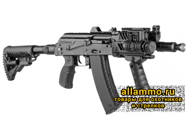 Телескопический приклад FAB Defence M4-AKS PM складной для АКС-74У