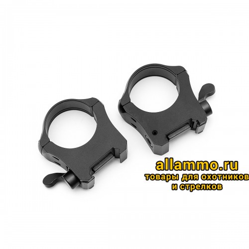 5850-3400 Быстросъемные кольца MAK 34мм на Picatinny/Weaver BH=12мм
