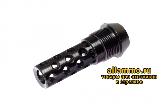 Реактивный ДТК BRT Dual Brake T24 для Orsis (62мм, внутренняя резьба M16x1R, наружная резьба 24х1,5R)