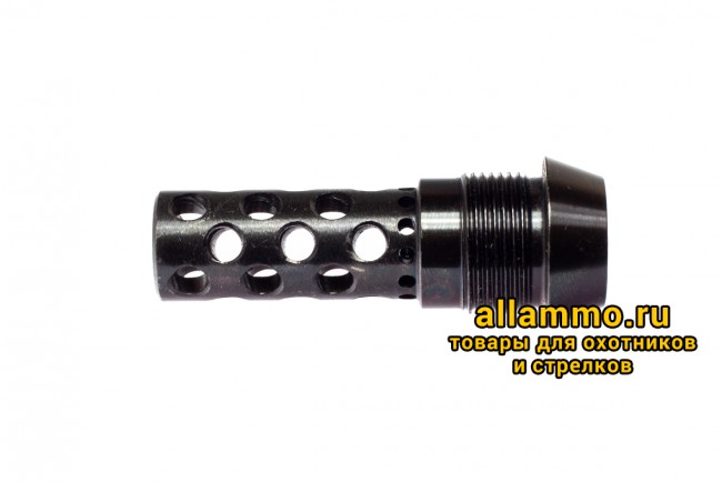 Реактивный ДТК BRT Dual Brake T24 для Orsis (62мм, внутренняя резьба M16x1R, наружная резьба 24х1,5R)