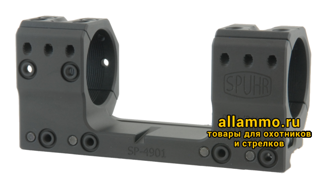 Тактический кронштейн SPUHR D34мм для установки на Picatinny, H30мм, наклон 9MIL/30.9MOA (SP-4901)