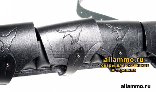 IMG_0014 (29003) Патронташ Corex закрытый 24 патрона 12к кожа