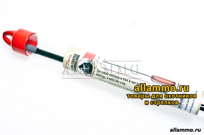 Шомпол J.DEWEY для 12/16/20 калибра 86 см (34") цельный в оплетке 34-SC-1