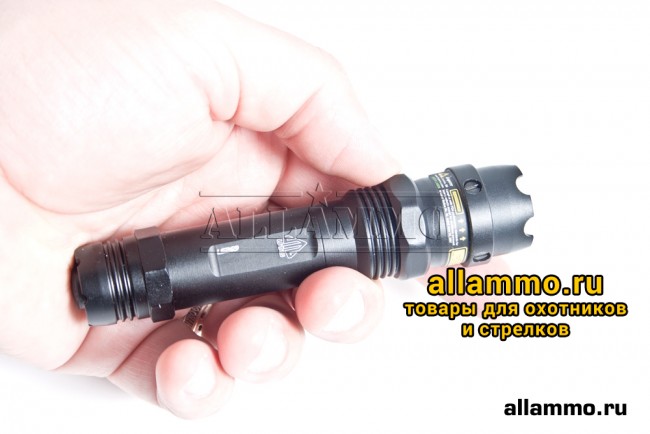 IMG_7176 Лазерный целеуказатель LEAPERS UTG Compact Tactical - цвет зеленый, кронштейн под Weaver/Picatinny + выносная кнопка