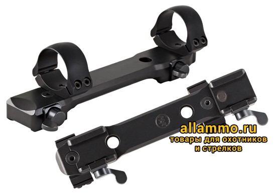 5072-30107 Быстросъемное единое основание MAK кольца 30мм на Tikka T3 BH=2,5мм