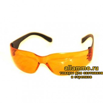 очки стрелковые Arty 250 жёлтые (УФ-защита, класс оптики 1, незапотевающие)