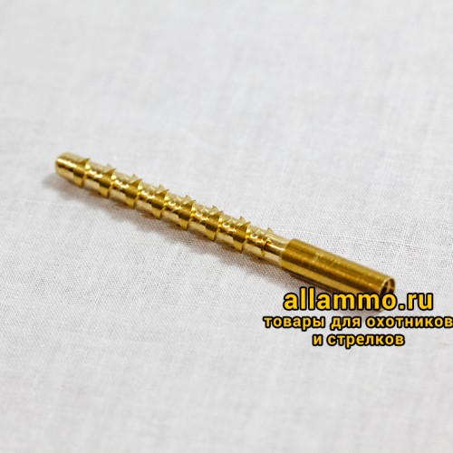 20a099fbe19abe95539b20ff3304af4a.jpg Вишер латунный J.DEWEY .27 Cal. резьба мама 12/28 (27CPH)