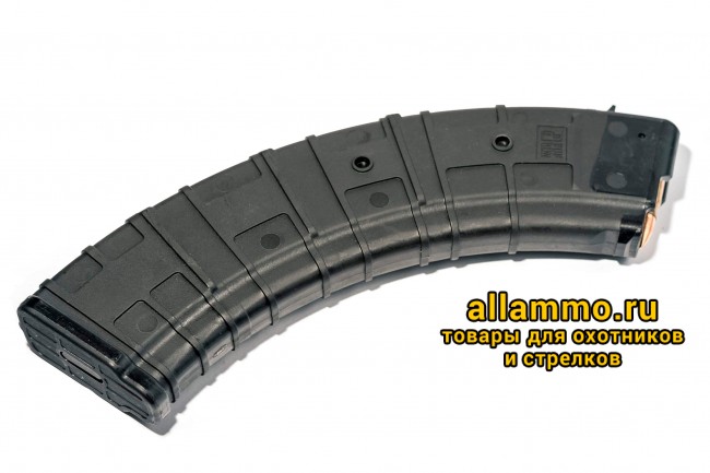 Магазин Pufgun на ВПО-136/АК/АКМ/Сайга (с сухарем) 7,62х39 40 патронов, (возм. укорочения)