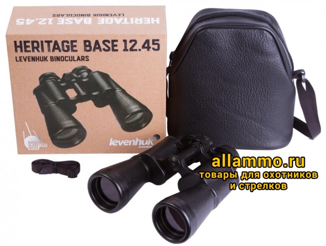 Бинокль Levenhuk Heritage BASE 12x45