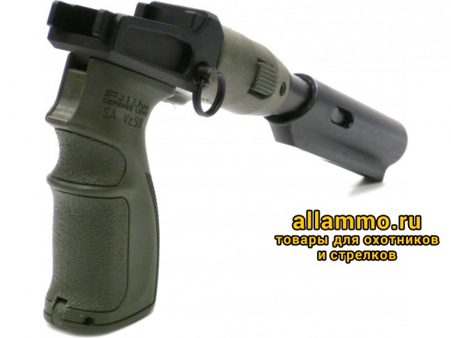 Трубка складная FAB Defense M4 SVD SB TUBE с компенсатором отдачи для СВД