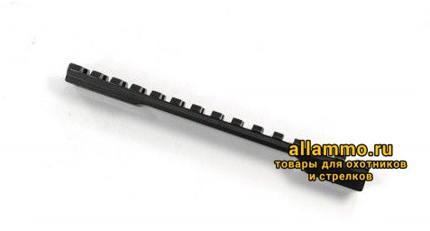 010-09 Планка Rusan Picatinny на Mauser K98/Zastava M48 без отверстий ВН=8мм