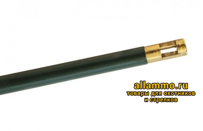 Шомпол NIMAR для гладкоств.ружей, диаметр 8мм, 3 колена, сталь в пластик.оплетке, длина 80см.