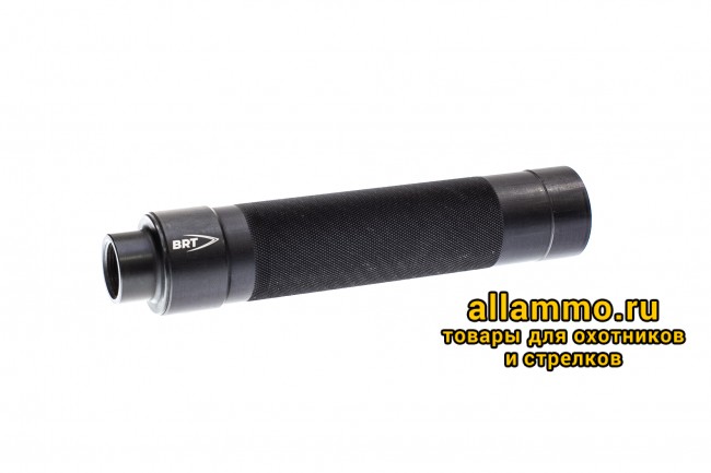IMG_8800 Реактивный ДТКП закрытого типа BRT Tactical для ВПО-193-02 Горностай, кал. 223/5,45 (200мм, резьба М14х1L проходная, п/п 7мм, ⌀ 42мм)