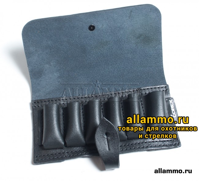 IMG_0049 Подсумок-потранташ Corex закрытый 6 патрон 12к кожа (29501)