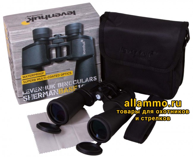 Бинокль Levenhuk Sherman BASE 10x50