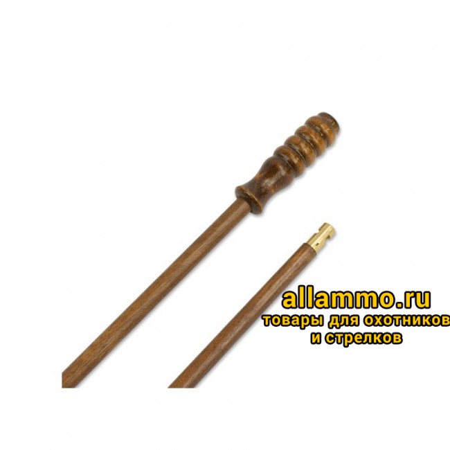 515e2b2400859383fda598a5df5836db.jpg Шомпол Bore Tech односекционный для гладкоствольного оружия, к. 28-10, длина 81см, диаметр 12,5мм, дерево