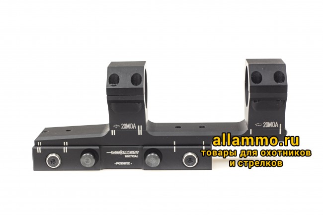 IMG_9556 64-30-34-50-200-40MOA Быстросъемный кронштейн Innomount Tactical Flex на Weaver кольца 30мм, BH=34мм, 20-40MOA