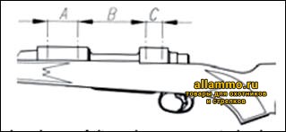 content-img(762).png 57050-0003 / 57050-0076 Основание RECKNAGEL на WEAVER для Benelli Argo