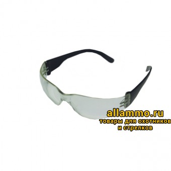очки стрелковые Arty 250 прозрачные (УФ-защита, класс оптики 1, незапотевающие)