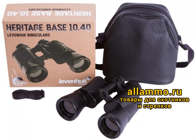 Бинокль Levenhuk Heritage BASE 10x40