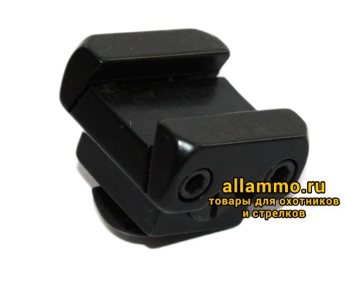 410/0140 Задняя нога поворотного кронштейна Apel EAW под LM-призму на основание с рычажным замком Mauser M12 BH=14мм